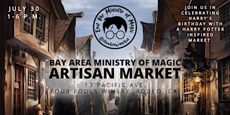The Whimsy: East Bay Ministry of Magic Artisan Market