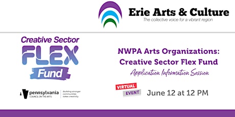 NWPA Arts Organizations: Creative Sector Flex Fund: Virtual Session