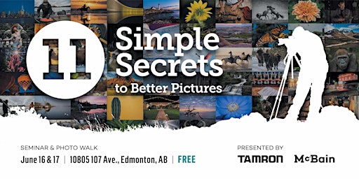 Immagine principale di Tamron 11 Simple Secrets to Better Pictures with McBain Camera 