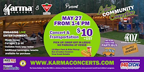 Karma Concerts Leduc Community Connection Family Field-trip