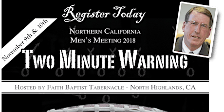 TWO MINUTE WARNING, Men’s Meeting 2018 primary image