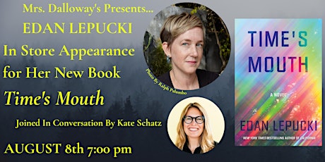 Author Edan Lepucki In Store Appearance For Her New Novel TIME'S MOUTH