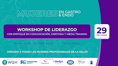 Workshop de Liderazgo, enfocado en Comunicación, Oratoria y Media Training