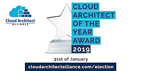 Primaire afbeelding van Cloud Architect of the Year Election - 31st of January