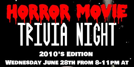 Horror Movie Trivia Night