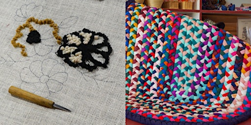 Hooked & Braided Rugs ~ Tapis crochetés et tressés primary image