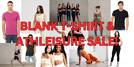Athleisure / Blank Tshirt Warehouse Sale!