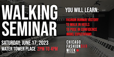 Model Seminar - WALKING CLASS  2nd Session for October 2023