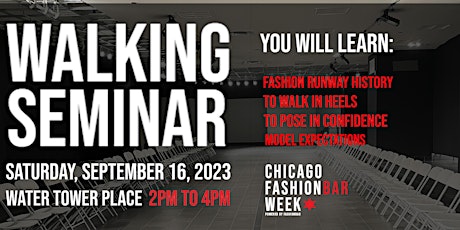 Model Seminar - WALKING CLASS  5th Session for October 2023