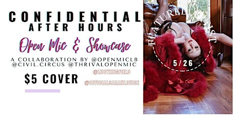 Confidential: After Hours - Open Mic and Artist Showcase