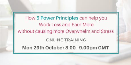 5 power principles for female entrepreneurs online training free