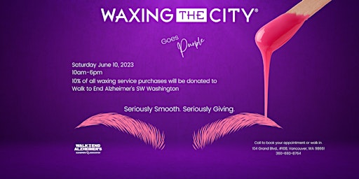 Waxing The City Goes Purple primary image