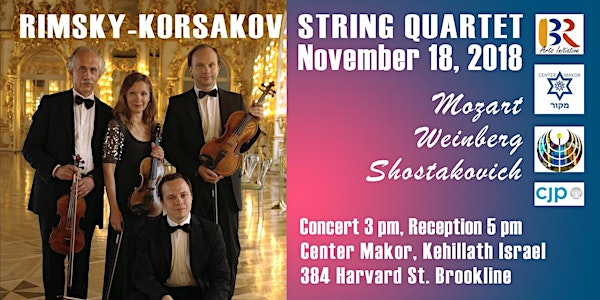 MOZART, WEINBERG, SHOSTAKOVICH: Rimsky-Korsakov Quartet in Concert
