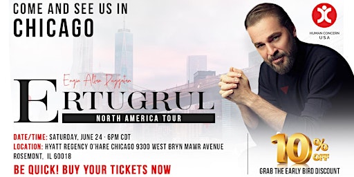 Ertugrul USA Tour | Chicago primary image