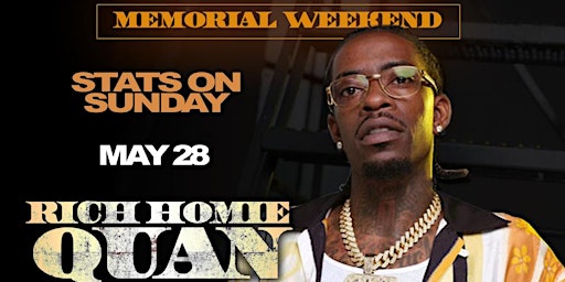 Rich Homie Quan | STATS on Sunday | May 28 primary image