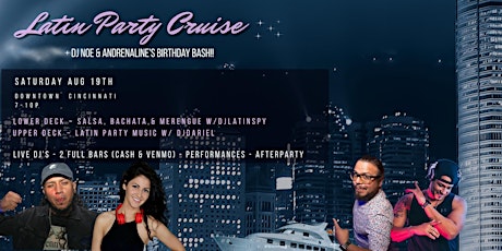 Cincinnati Latin Party Cruise + Afterparty
