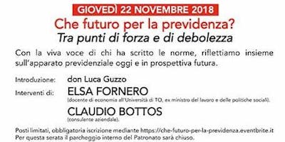 CHE FUTURO PER LA PREVIDENZA? | Tra punti di forza e punti di debolezza CHE FUTURO PER LA PREVIDENZA? | Tra punti di forza e punti di debolezza