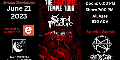 Spiral Fracture, Temple Witch, Knives with Names, The Scott Gately Band