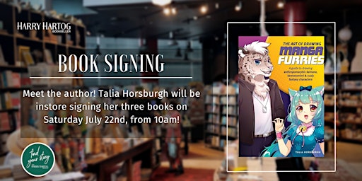 Imagen principal de 'The Art of Drawing Manga'- Book Signing with Talia Horsburgh!