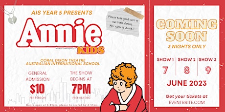 Year 5 Production - ANNIE Kids