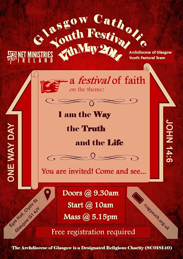 One Way Day - Glasgow Catholic Youth Festival 2014