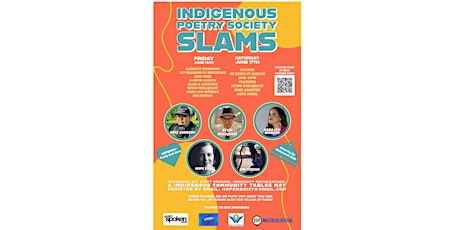 Indigenous Poetry Slam Guelph  June 2023