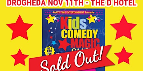 Kids Comedy Magic Show Tour - Drogheda - SOLD OUT primary image