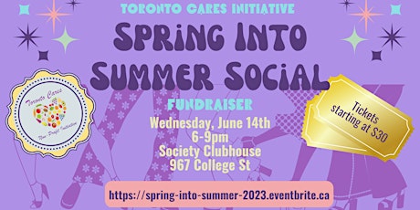 Spring Into Summer Social Fundraiser