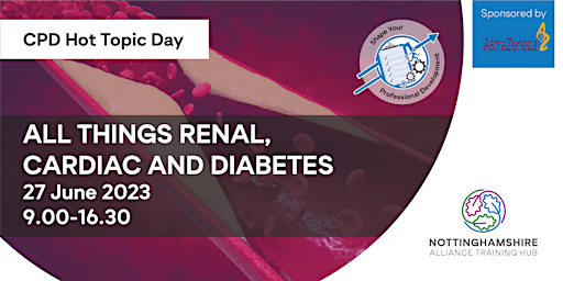 Image principale de CPD Hot Topic Day: All Things Renal, Cardiac and Diabetes
