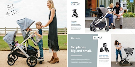 UPPAbaby Stroller Demo FREE Event (Vista- Cruz -Minu Strollers) primary image