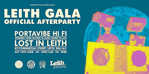 Leith Gala Official Afterparty Presented by Portavibe HiFi primary image