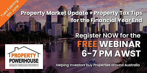 Property Market Update & Property Tax Tips for the Financial Year End primary image