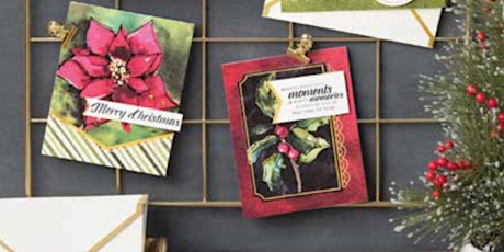 Timeless tidings Christmas card stamp a Stack primary image