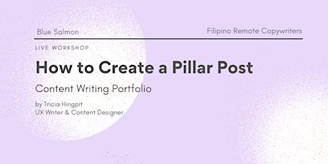 Live Training: Create a Pillar Post for Your Content Writing Portfolio