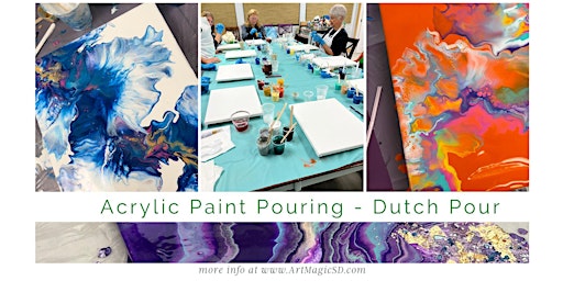 Fluid Art  - Dutch Pour with hair Dryer primary image