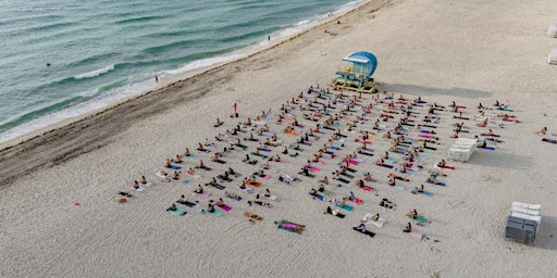 Sunrise Beach Yoga with April May