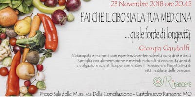 FAI CHE IL CIBO SIA LA TUA MEDICINA…quale cibo è fonte di longevità FAI CHE IL CIBO SIA LA TUA MEDICINA…quale cibo è fonte di longevità