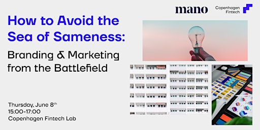 How to Avoid the Sea of Sameness: Branding & Marketing from the Battlefield primary image