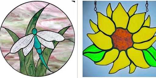 SUNFLOWER OR DRAGONFLY - 6 Week Stained Glass Workshop