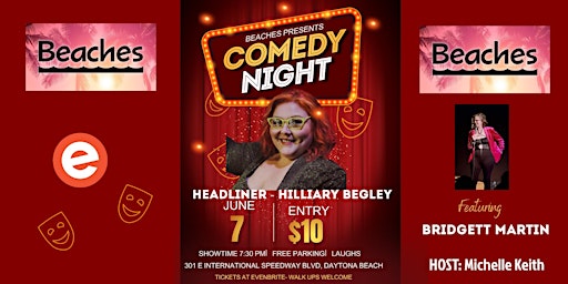 Comedy Night at Beaches! primary image