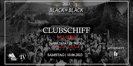 Hauptbild für BLACK N BLACK | CLUBSCHIFF | LA LATINA EDITION