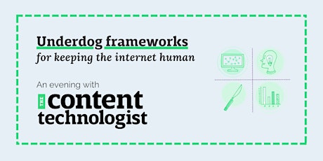 Underdog frameworks for keeping the internet human: An evening with TCT