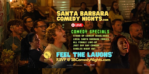 Imagem principal do evento Santa Barbara Comedy Nights