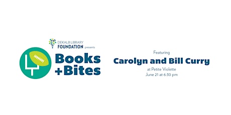 Books+Bites featuring Carolyn and Bill Curry