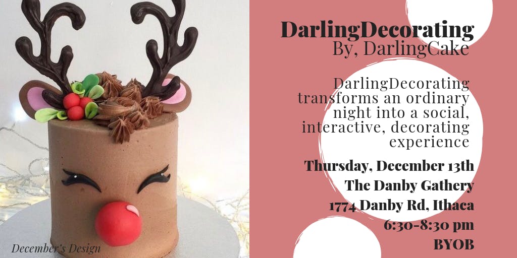 DarlingDecorating: A Social Cake Decorating Event