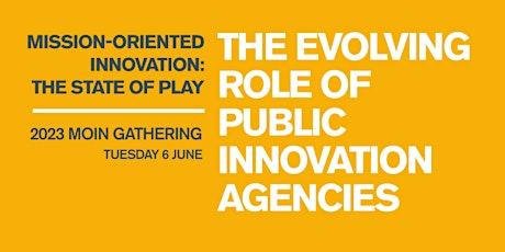 Evolving role of public innovation agencies in tackling grand challenges