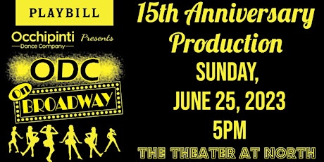 "On Broadway" 15th Anniversary Dance Recital