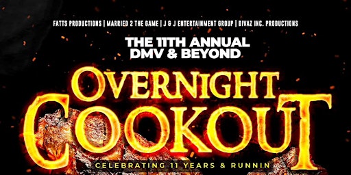 DMV Overnight Cookout: Spinning hits from the 90's, 2000's, and Beyond...