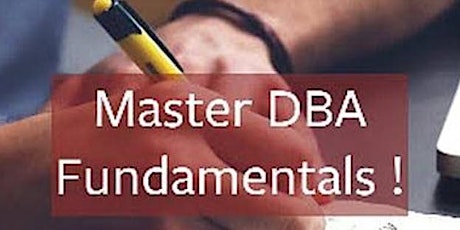 Image principale de Master DBA Fundamentals with ease & walkout confident! Dainius Sutkevicius