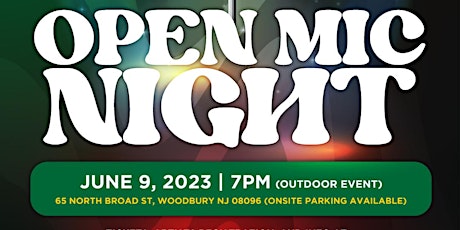 OUTDOOR Open Mic Night (Special Juneteenth Edition)